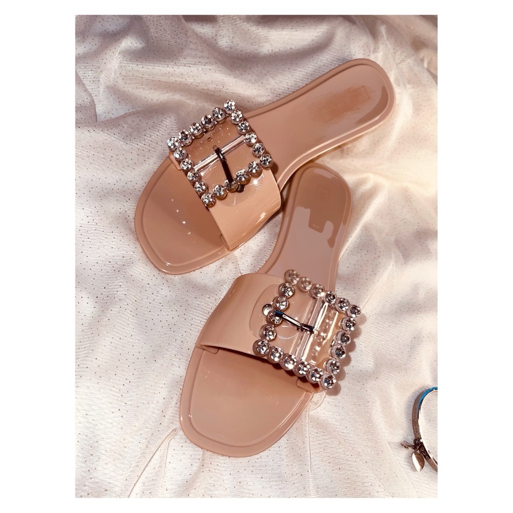 Nude sandals